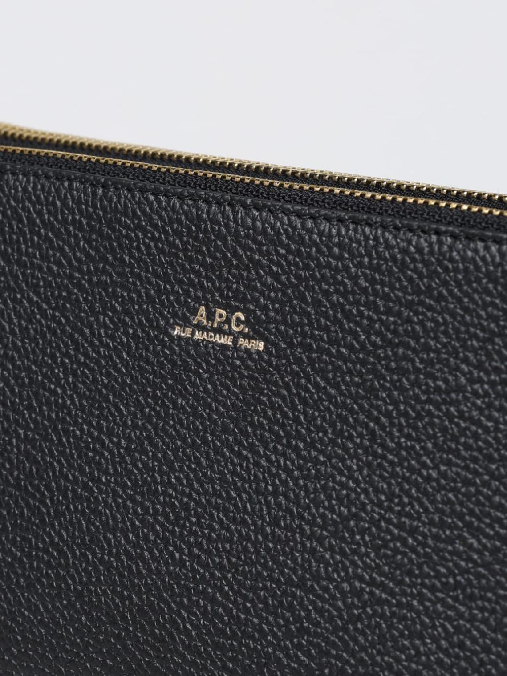 Giglio Borsa Sarah A.P.C. In Pelle A Grana