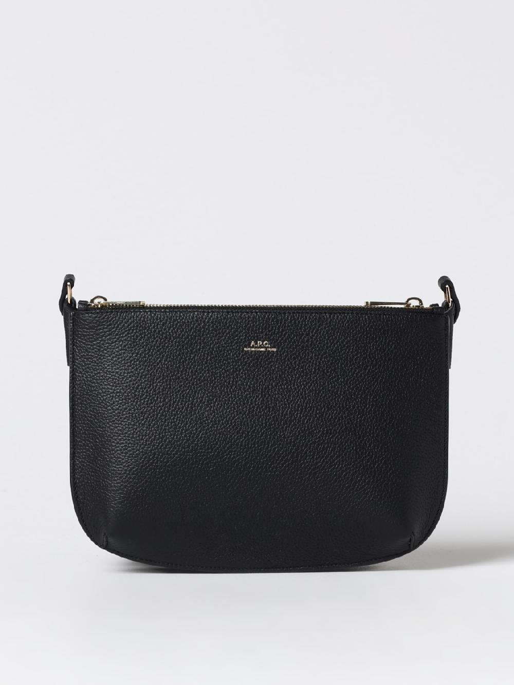 Giglio Borsa Sarah A.P.C. in pelle a grana