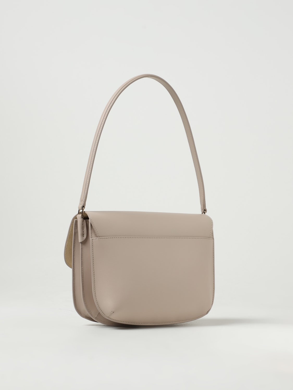 Giglio Borsa Sarah A.P.C. In Pelle Con Logo