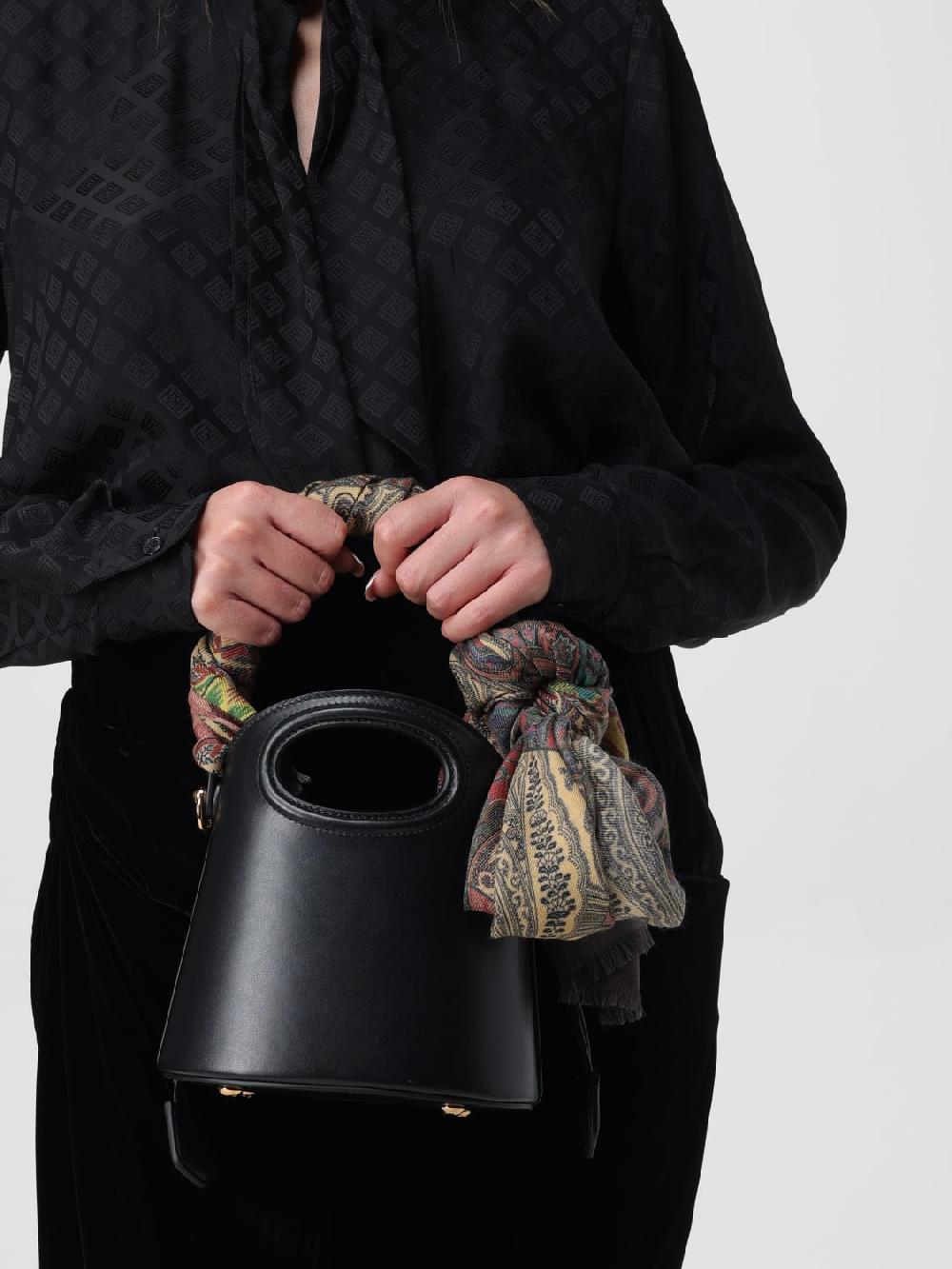 Giglio Borsa Saturno Etro In Pelle