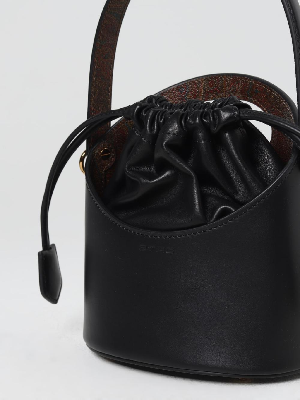 Giglio Borsa Saturno Etro In Pelle Con Tracolla