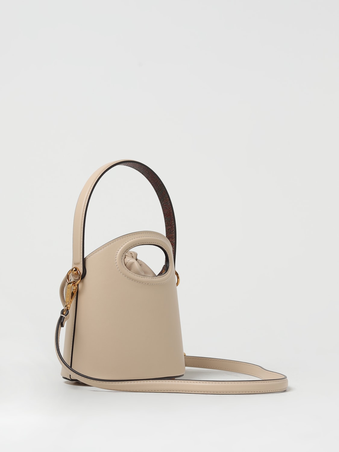 Giglio Borsa Saturno Etro In Pelle Con Tracolla