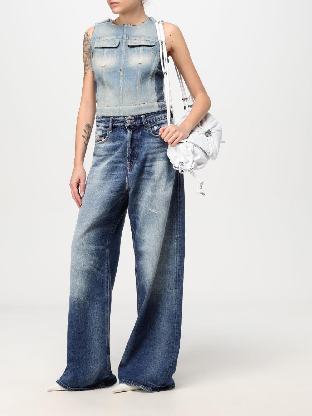 Giglio Borsa Scrunch-D Diesel In Nappa