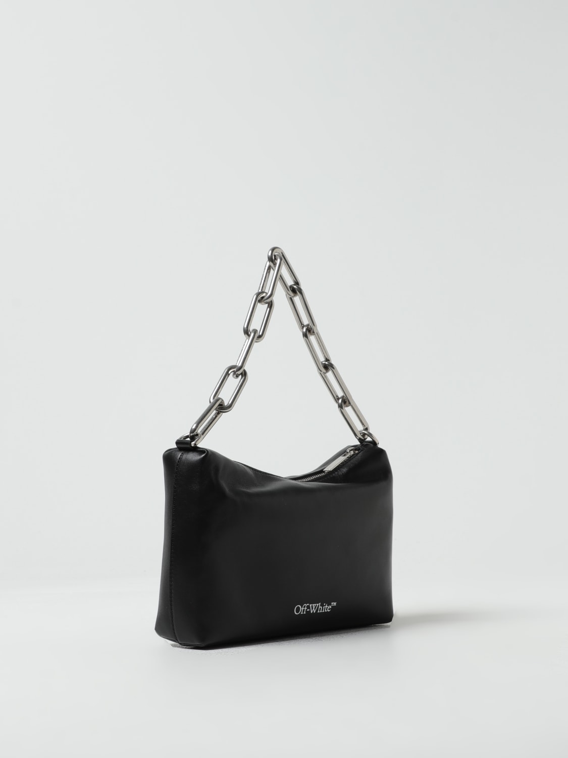 Giglio Borsa "Sculpture" Off-White In Nappa