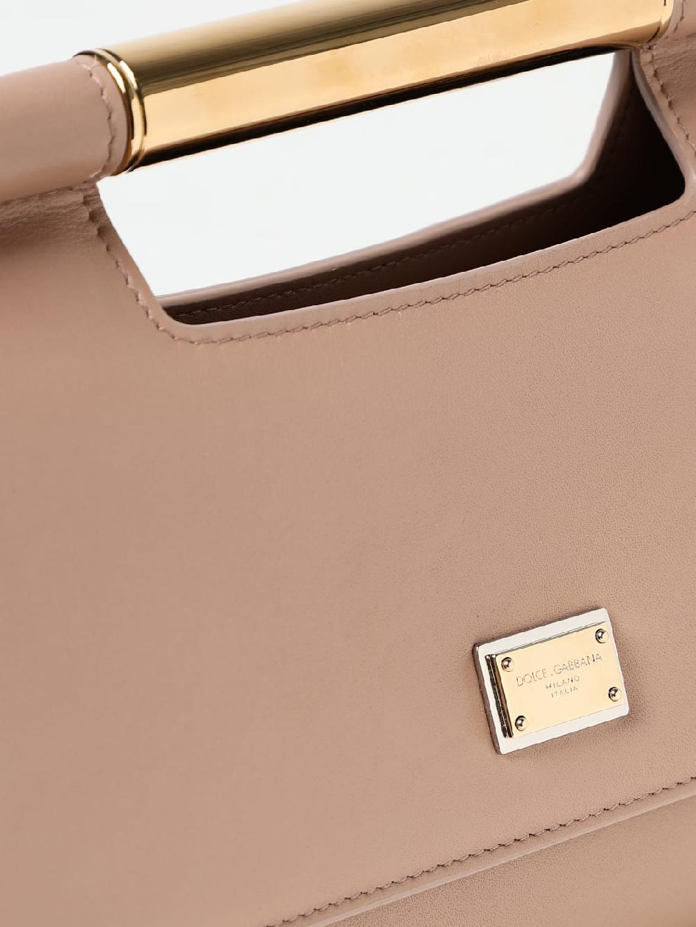 Giglio Borsa Sicily Dolce & Gabbana In Pelle Nappata