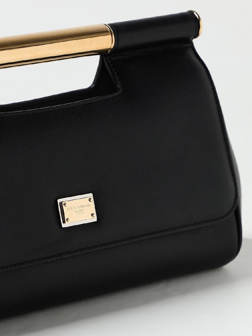 Giglio Borsa Sicily Dolce & Gabbana In Pelle Nappata
