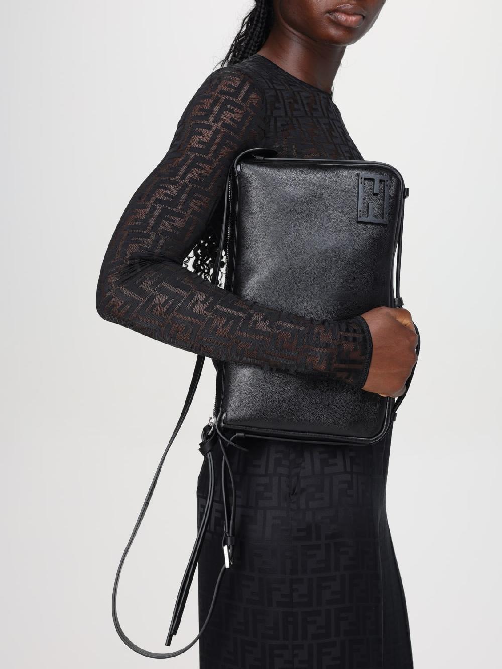 Giglio Borsa Simply Fendi Medium Fendi In Pelle