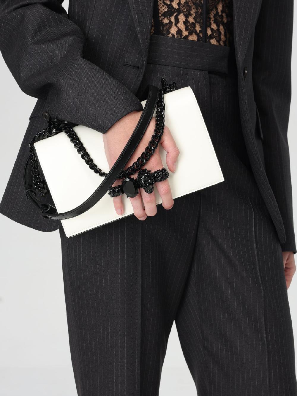 Giglio Borsa Skull Alexander McQueen In Pelle