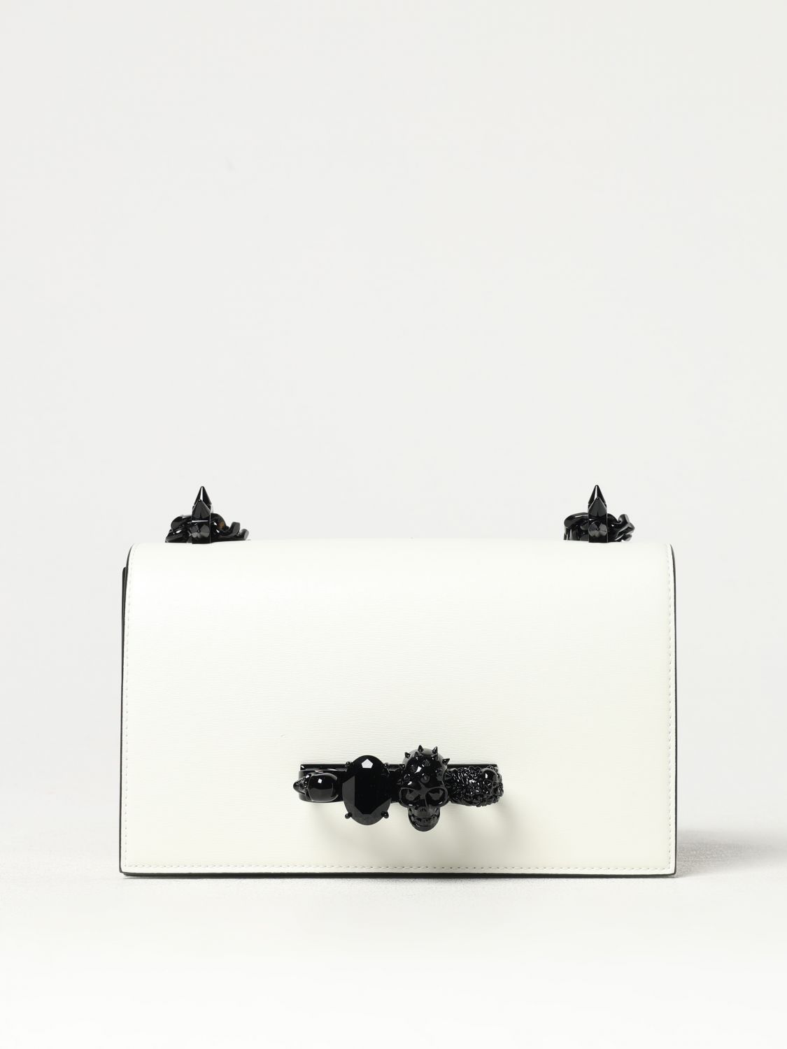 Giglio Borsa Skull Alexander McQueen in pelle