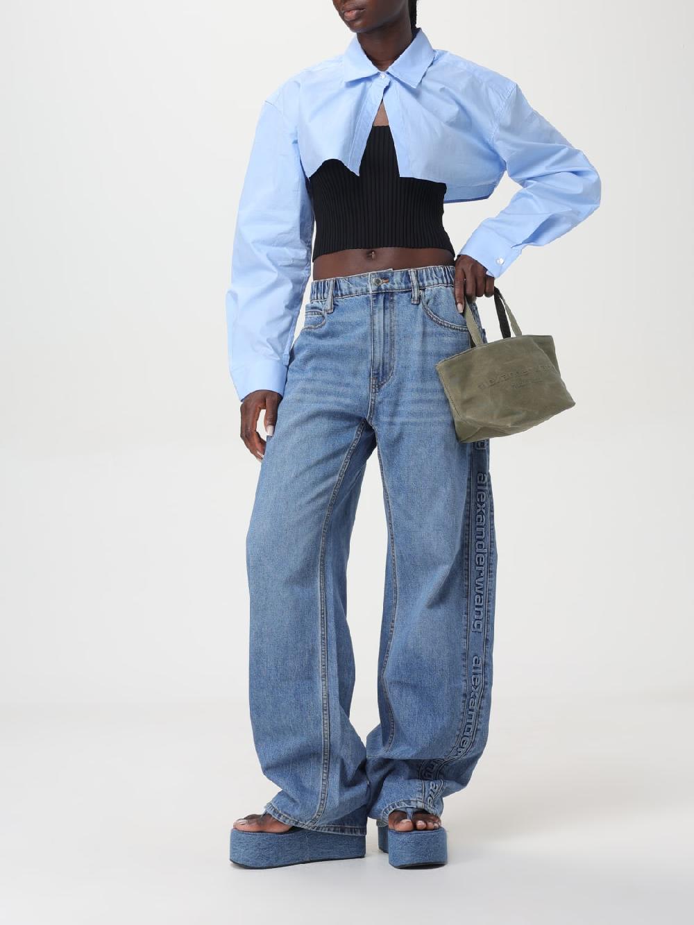 Giglio Borsa Small Punch Alexander Wang In Canvas