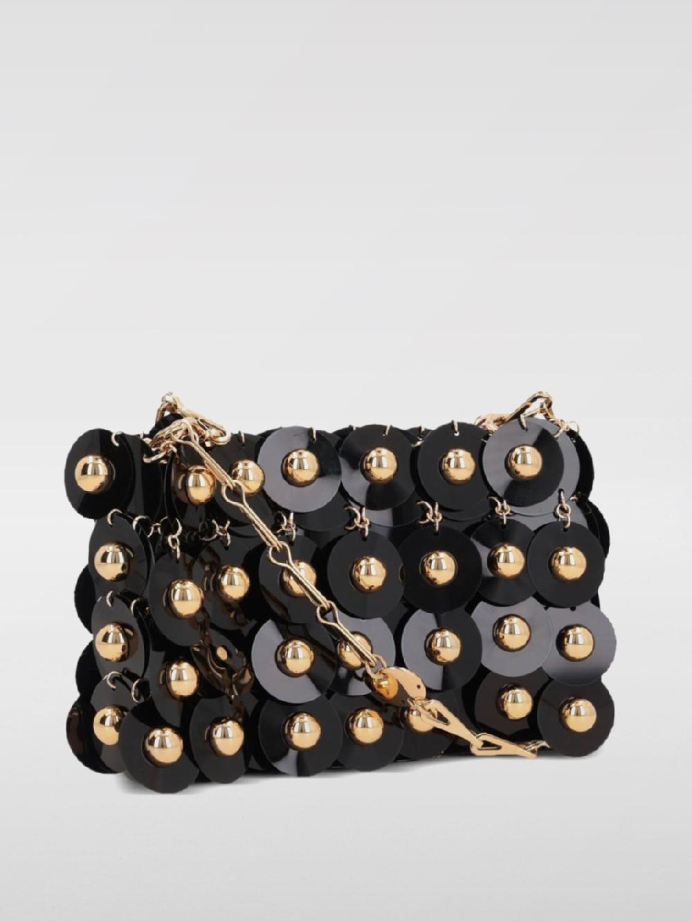 Giglio Borsa Sparkle Micro Rabanne In Paillettes