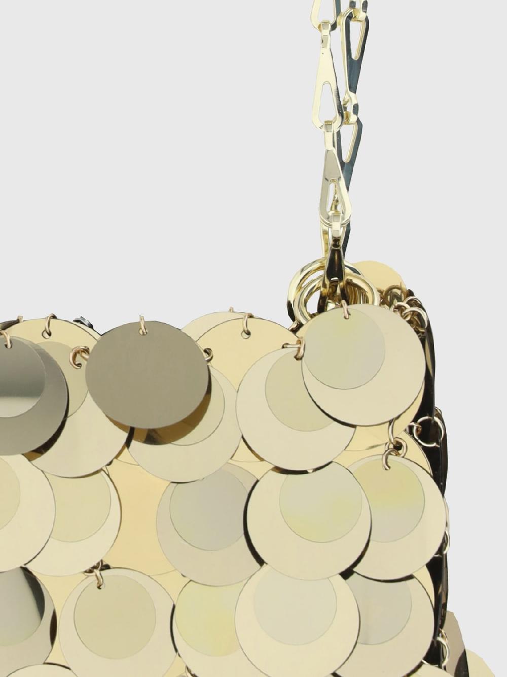Giglio Borsa Sparkle Mini Rabanne In Paillettes