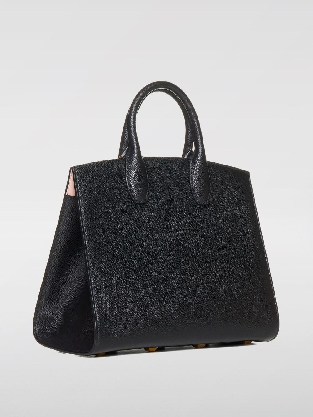 Giglio Borsa Studio Ferragamo In Pelle A Grana