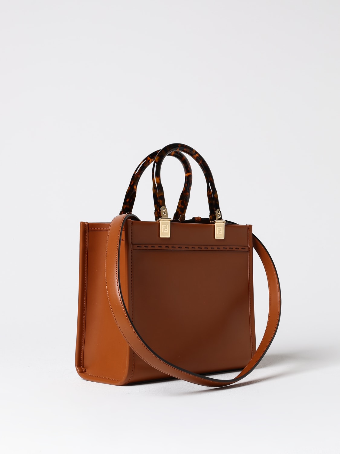 Giglio Borsa Sunshine Fendi In Pelle