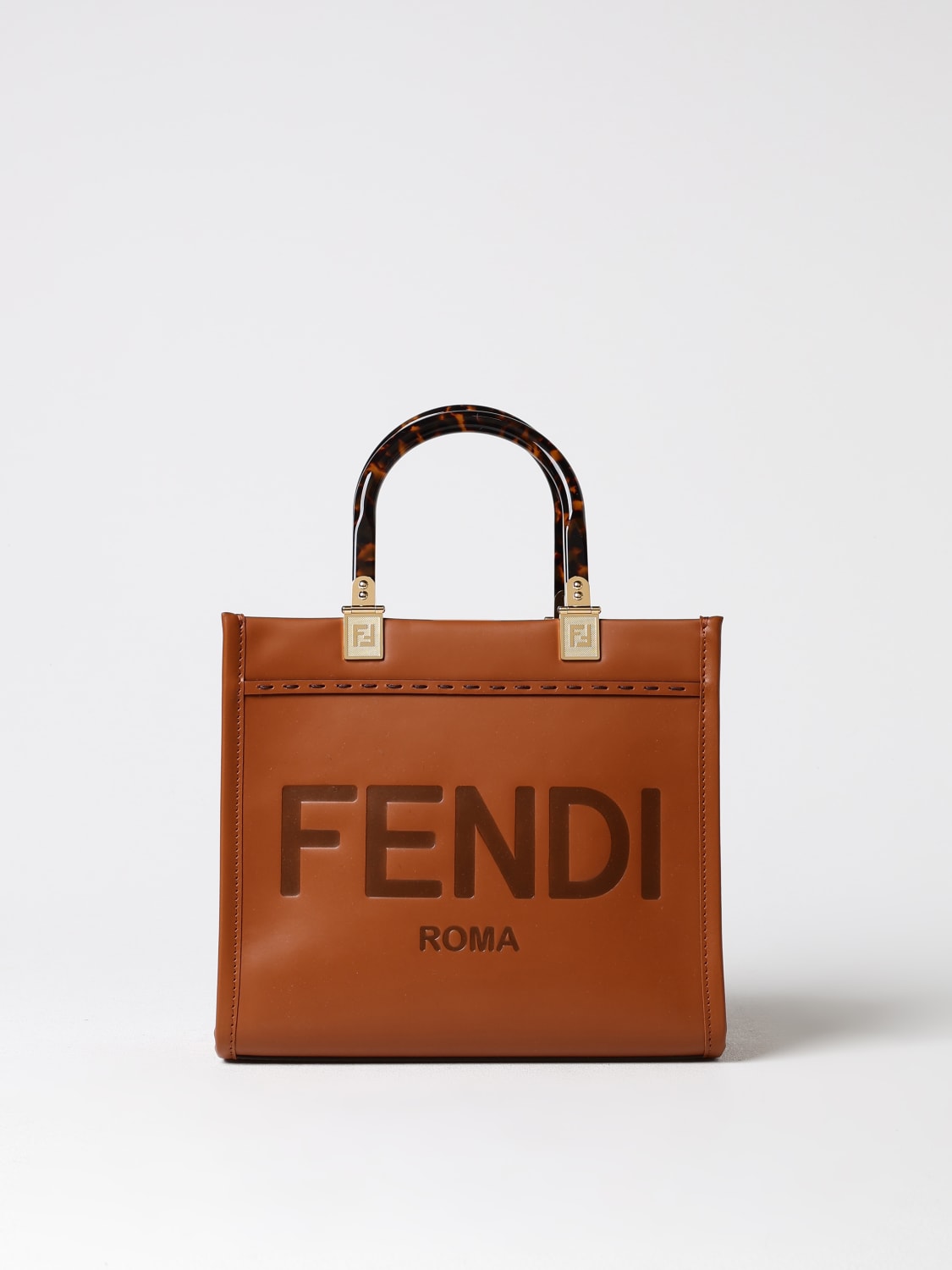 Giglio Borsa Sunshine Fendi in pelle