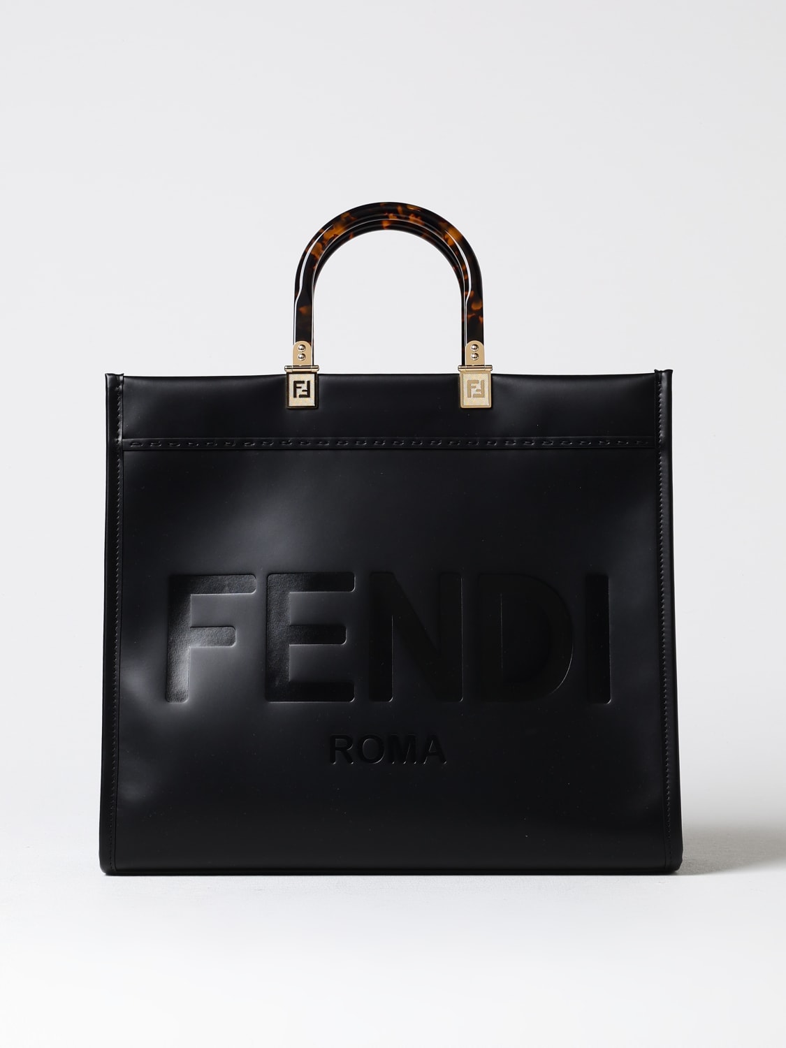 Giglio Borsa Sunshine Fendi in pelle