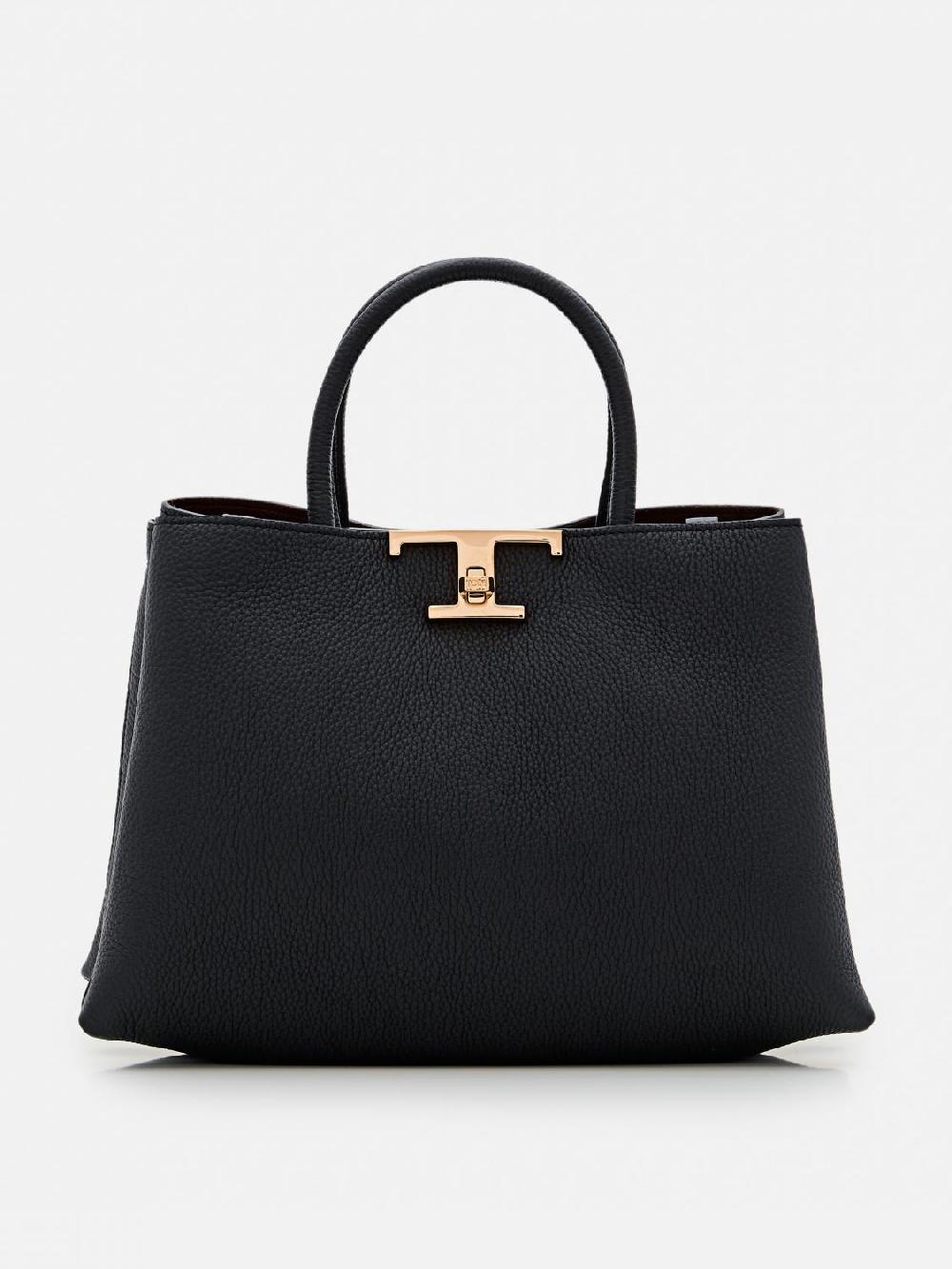 Giglio Borsa T Timeless Tod's in pelle a grana