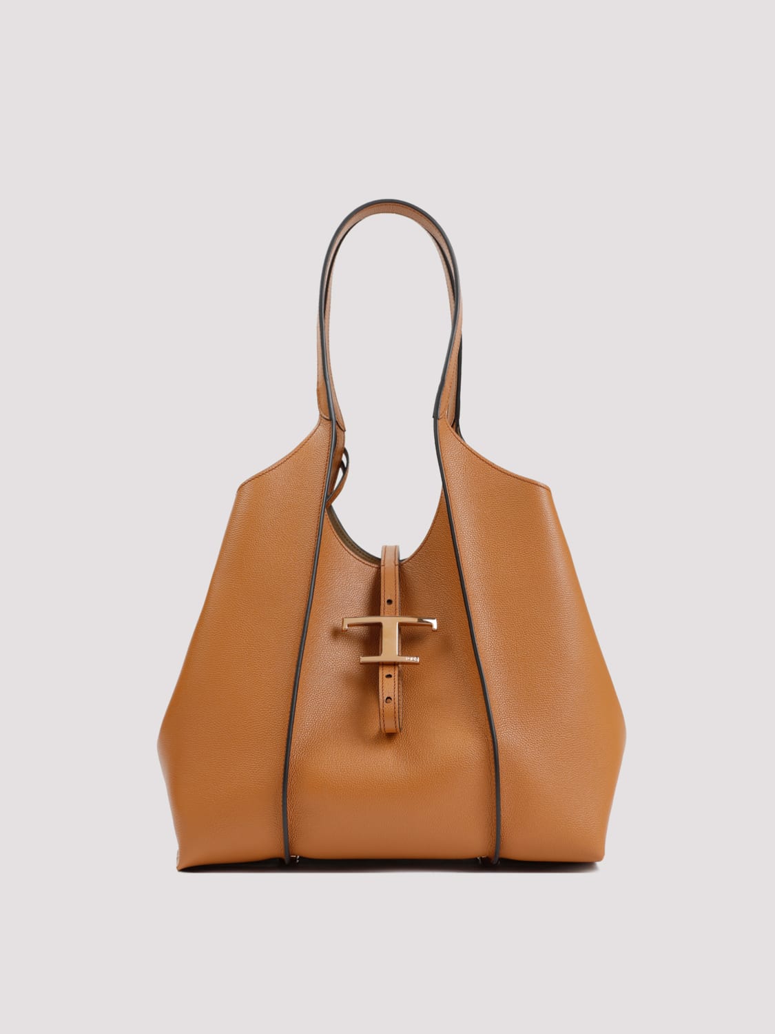 Giglio Borsa T Timeless Tod's in pelle a grana