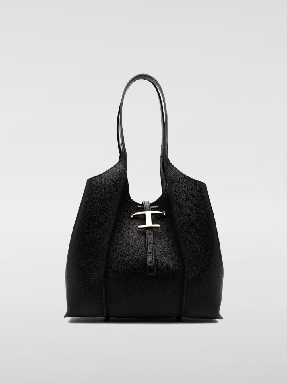 Giglio Borsa T Timeless Tod's in pelle a grana
