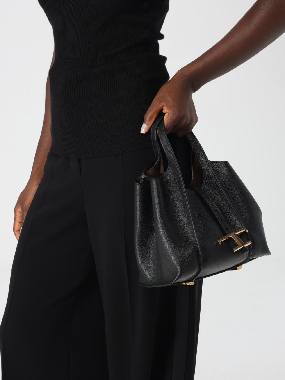 Giglio Borsa T Timeless Tod's In Pelle A Grana