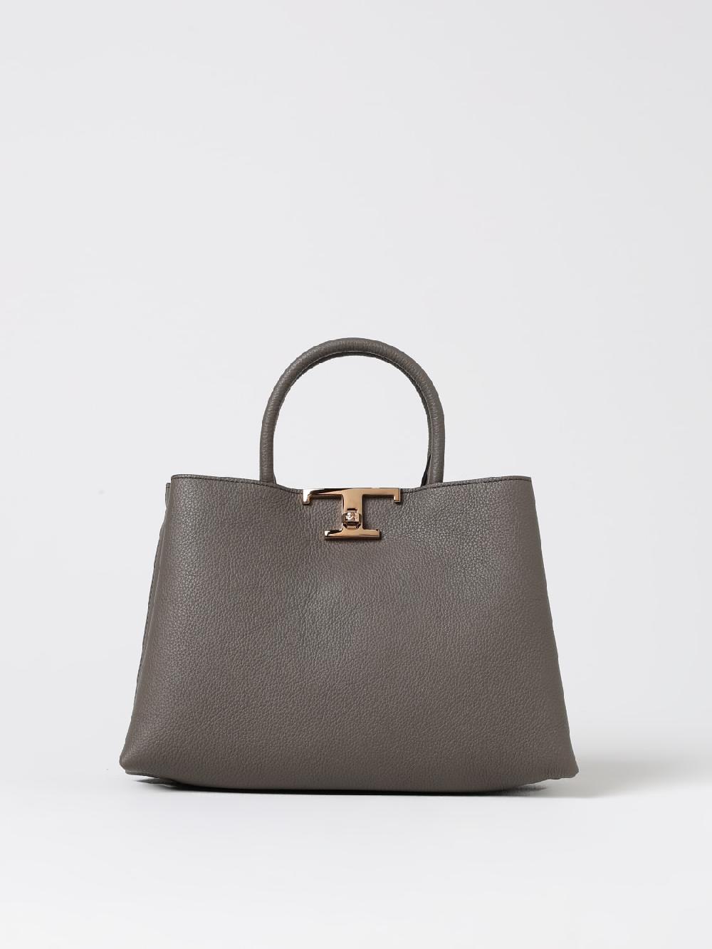Giglio Borsa T Timeless Tod's in pelle a grana