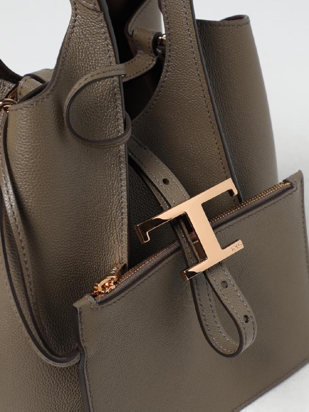 Giglio Borsa T Timeless Tod's In Pelle A Grana