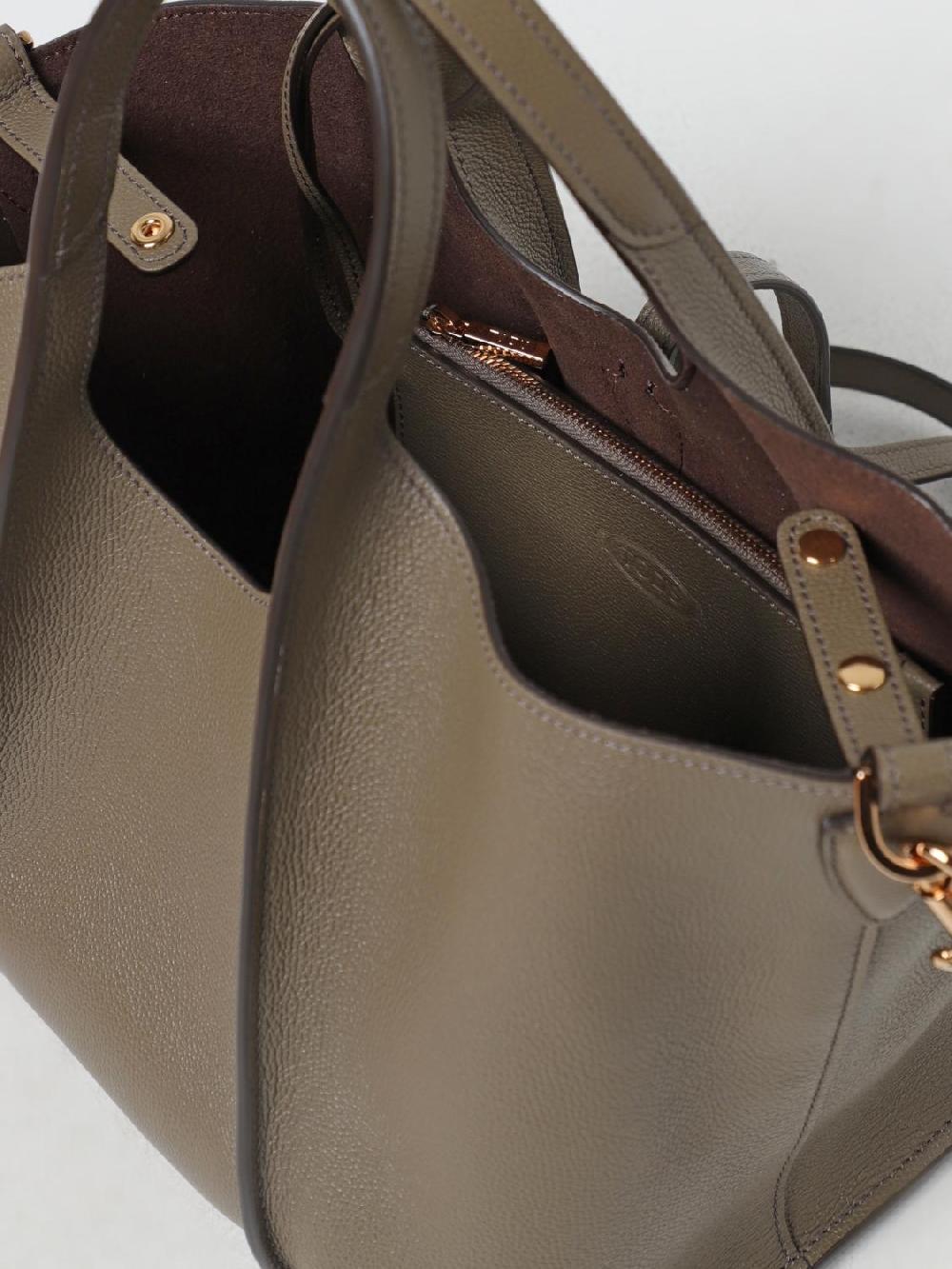 Giglio Borsa T Timeless Tod's In Pelle A Grana