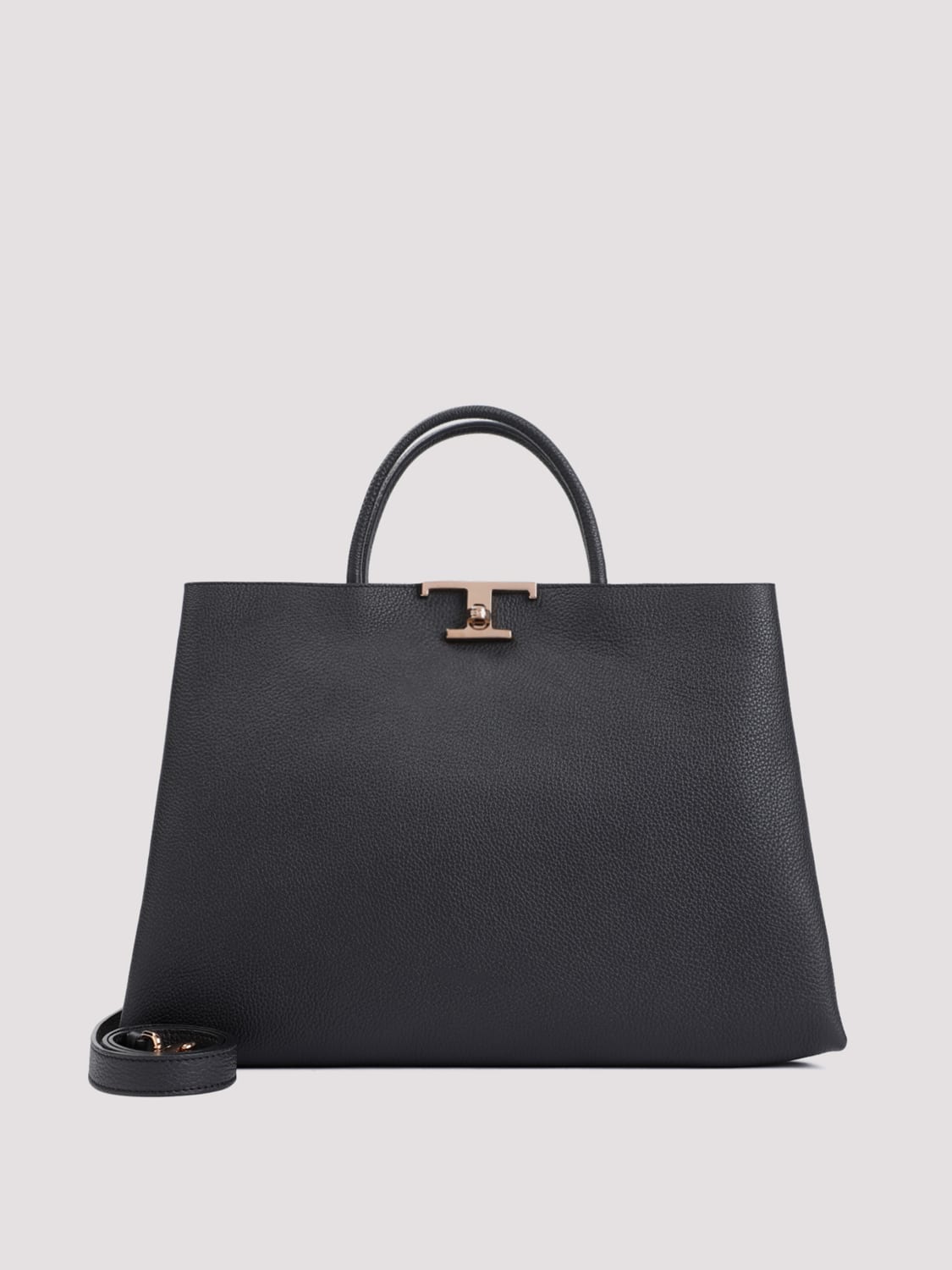 Giglio Borsa T Timeless Tod's in pelle a grana