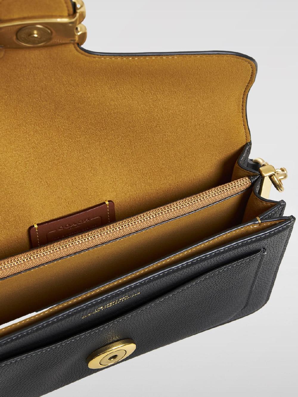 Giglio Borsa Tabby Coach In Pelle A Grana
