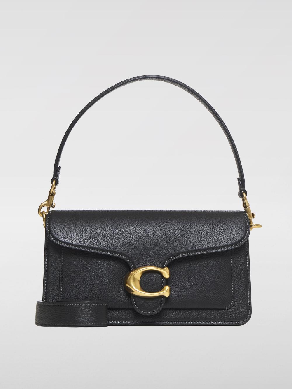 Giglio Borsa Tabby Coach in pelle a grana