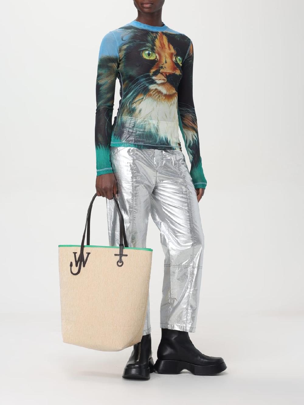 Giglio Borsa Tall Archor JW Anderson In Velluto