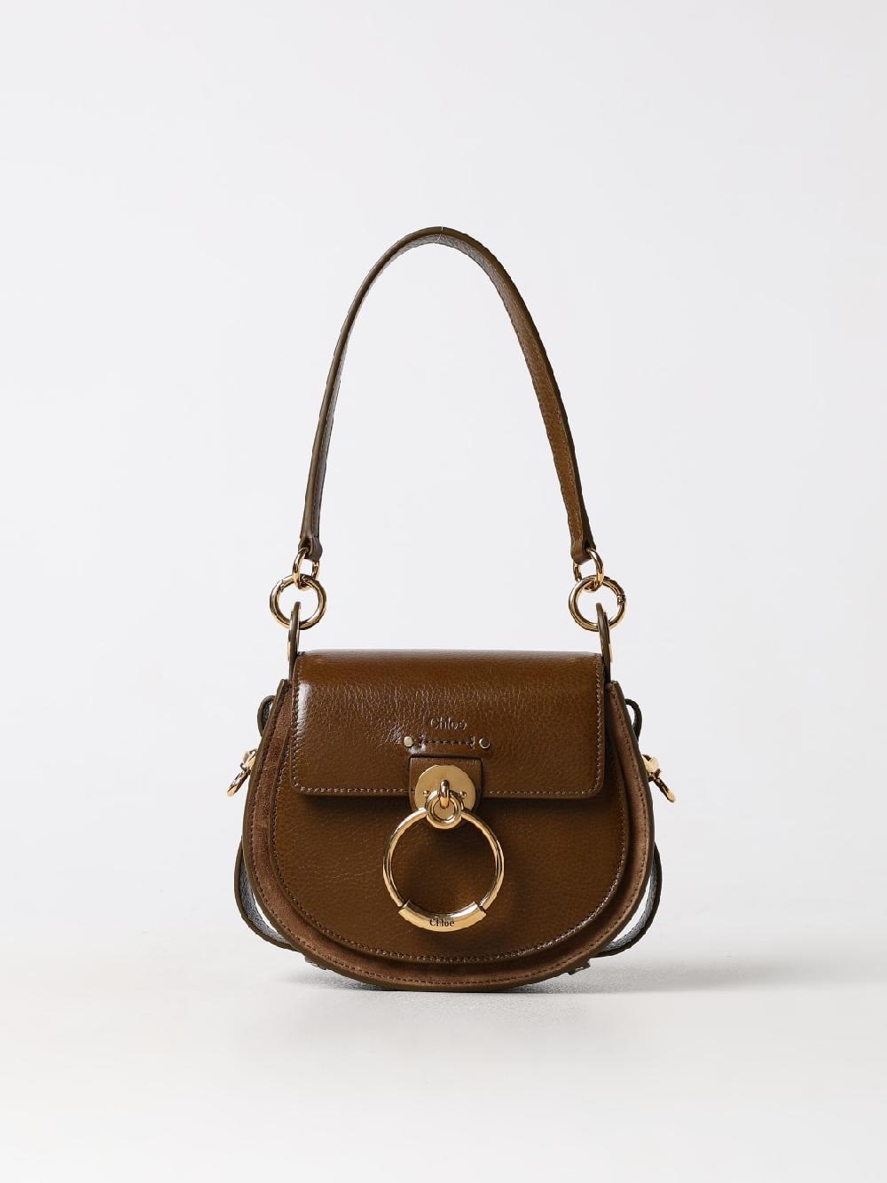 Giglio Borsa Tess Chloè in pelle a grana
