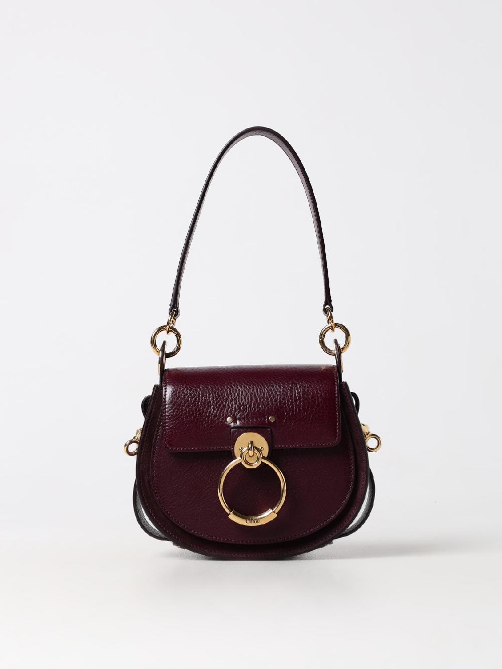 Giglio Borsa Tess Chloè in pelle a grana