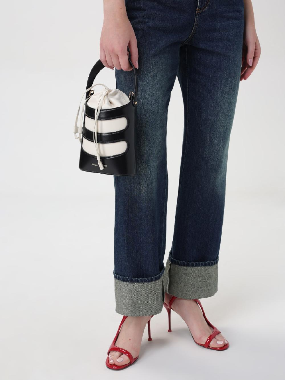 Giglio Borsa The Rise Alexander McQueen In Pelle