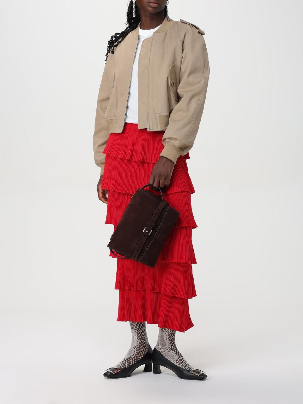 Giglio Borsa Tie Me Moschino Couture In Camoscio