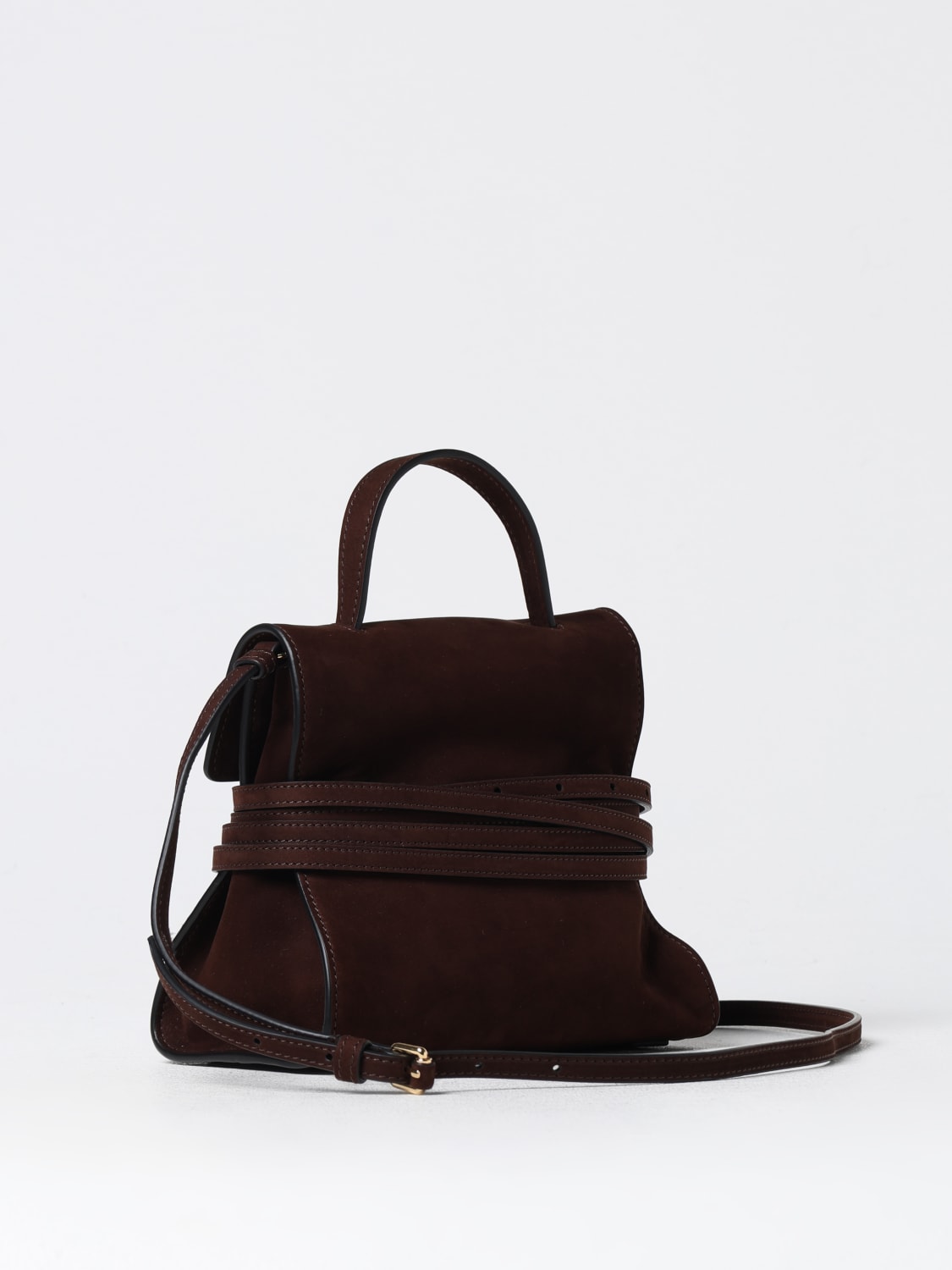 Giglio Borsa Tie Me Moschino Couture In Nabuk