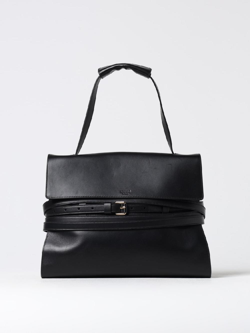 Giglio Borsa Tie Mie Moschino Couture in pelle