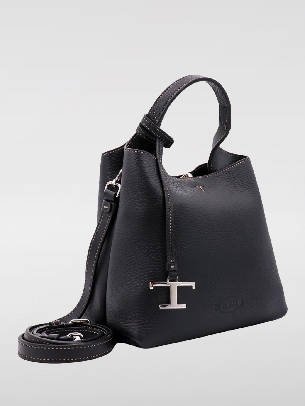 Giglio Borsa Tod's In Pelle A Grana