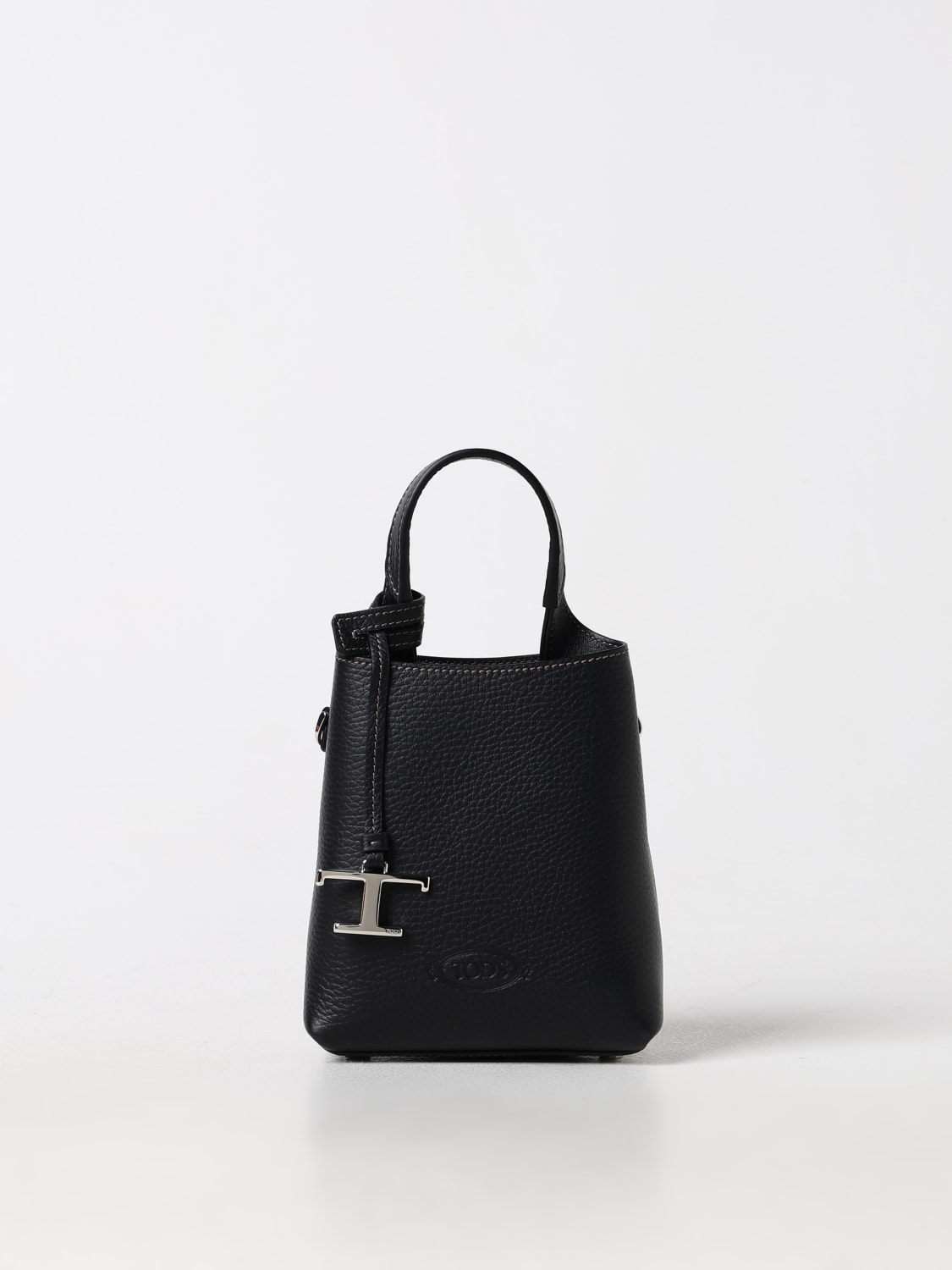 Giglio Borsa Tod's in pelle a grana