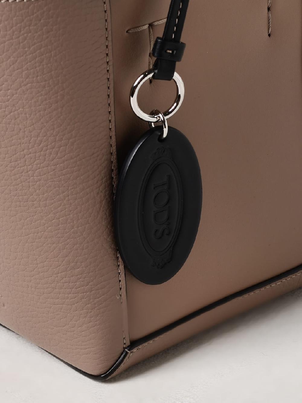 Giglio Borsa Tod's In Pelle A Grana