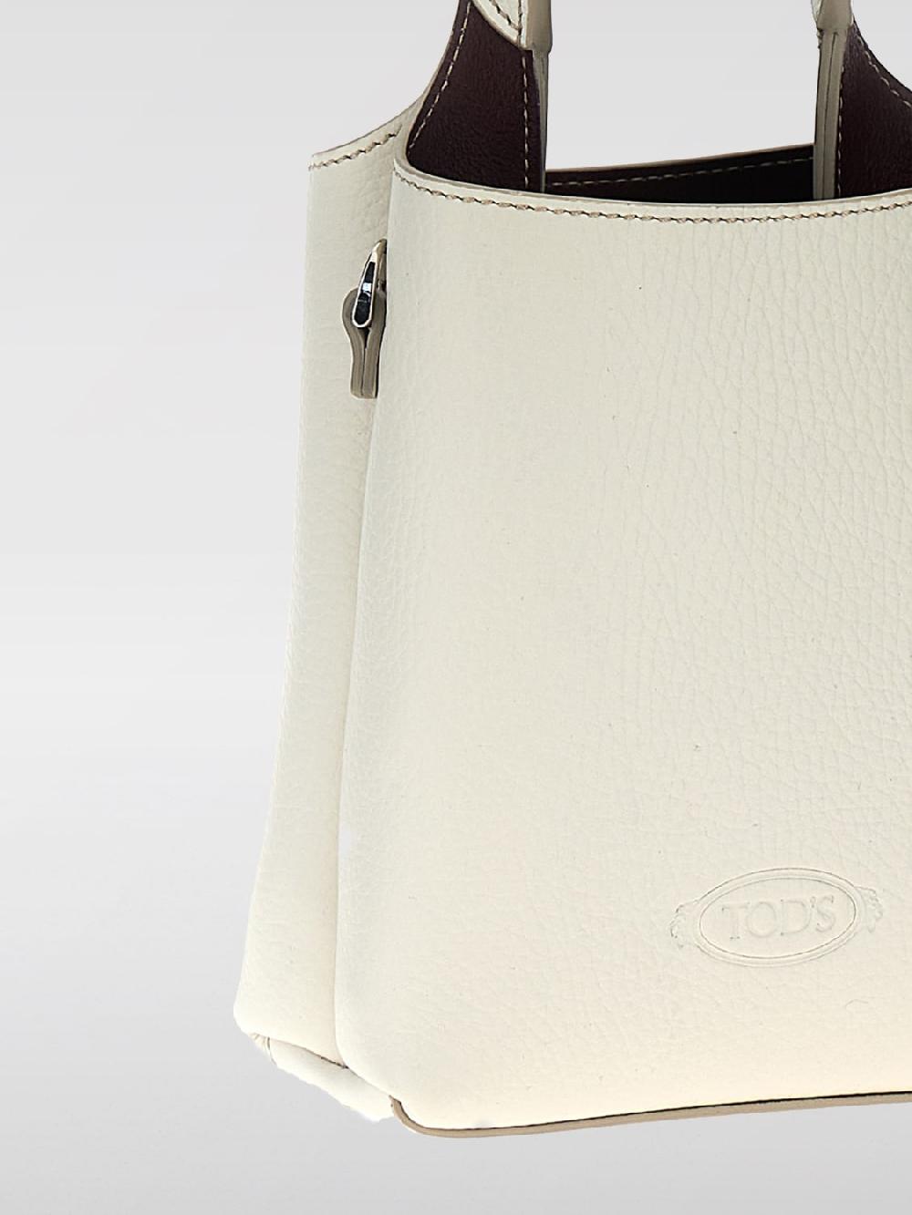 Giglio Borsa Tod's In Pelle A Grana