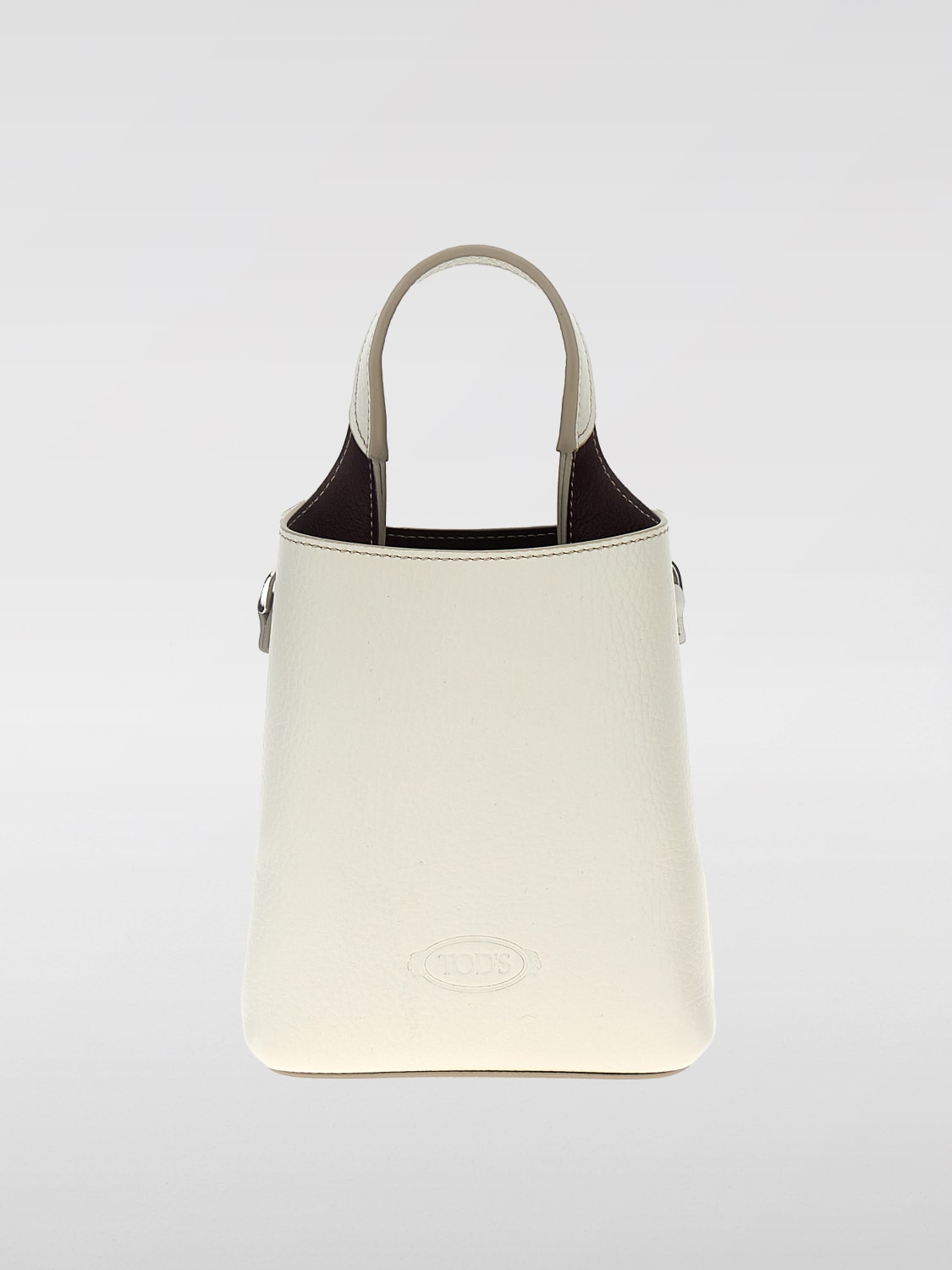 Giglio Borsa Tod's in pelle a grana