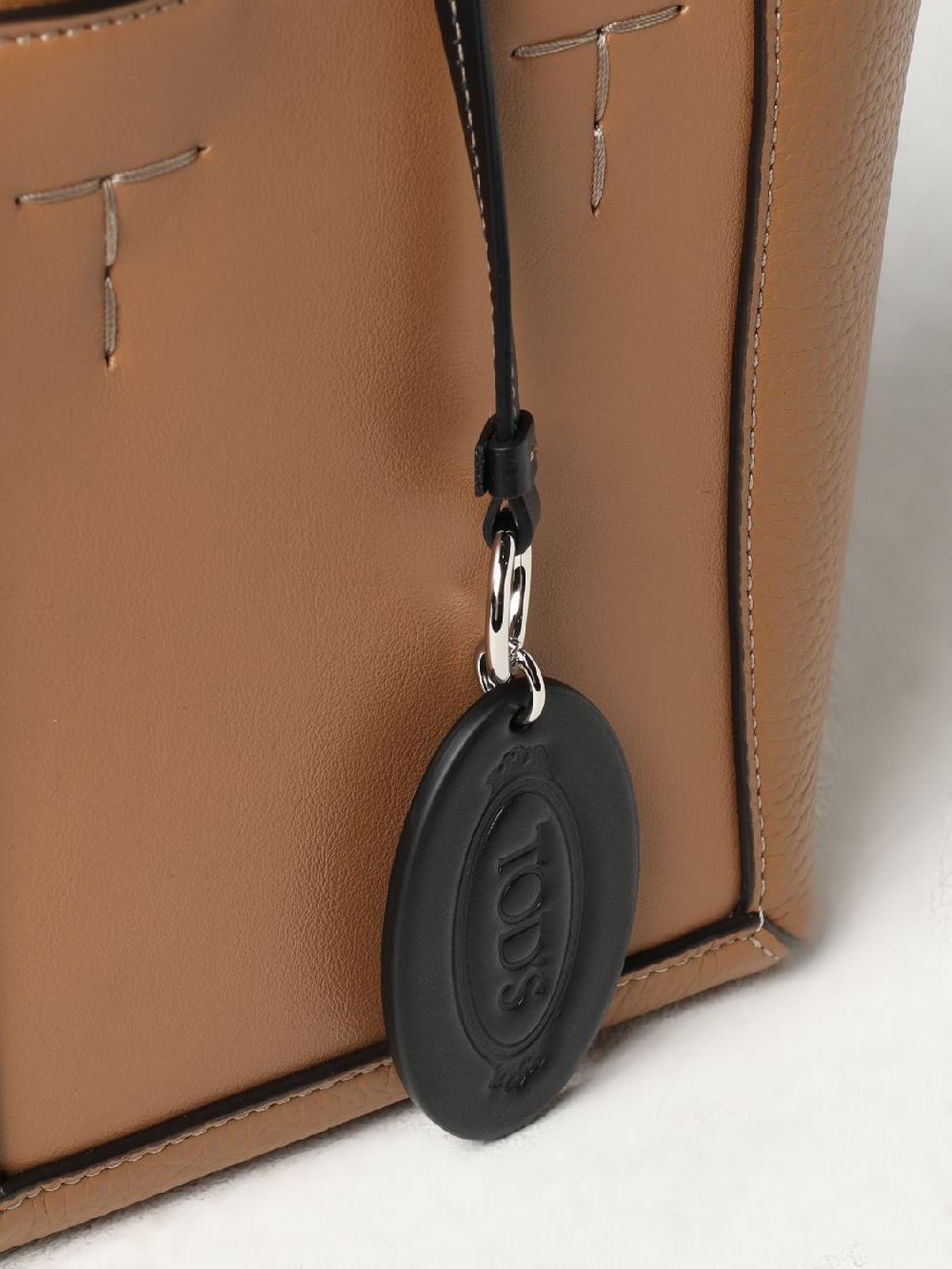 Giglio Borsa Tod's In Pelle A Grana