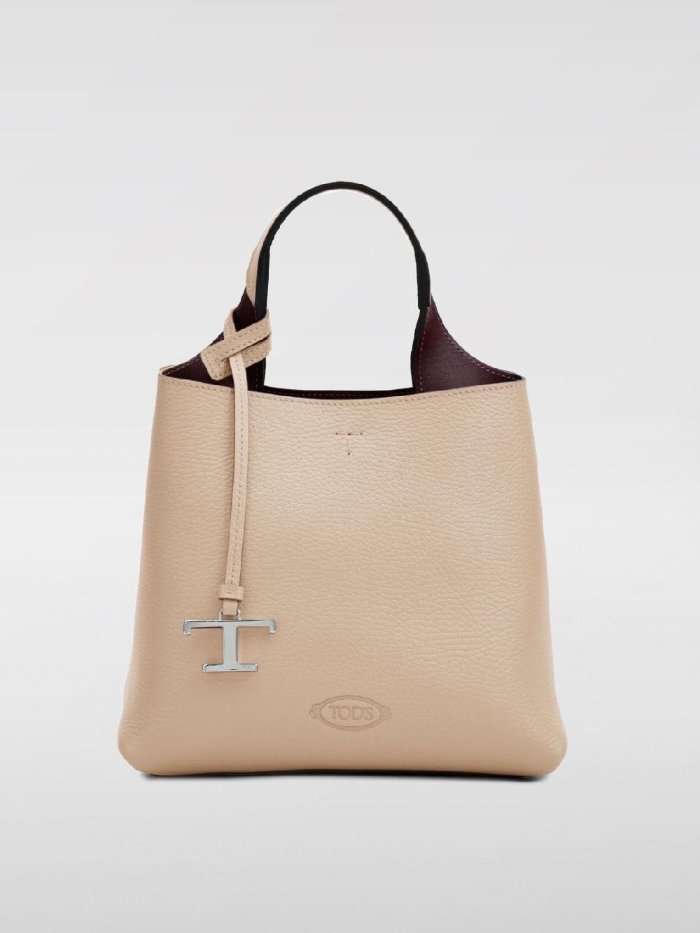 Giglio Borsa Tod's in pelle a grana