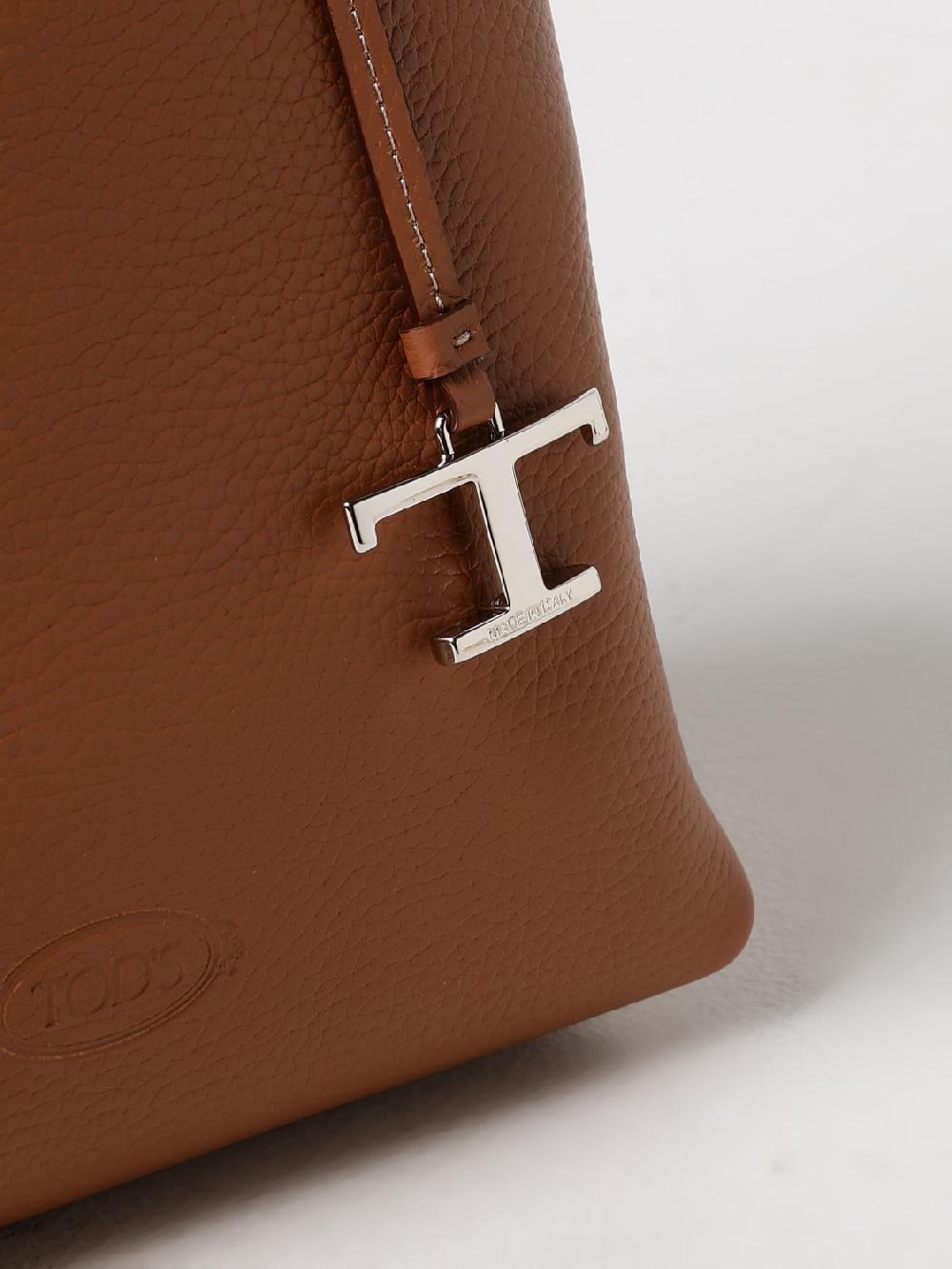 Giglio Borsa Tod's In Pelle A Grana