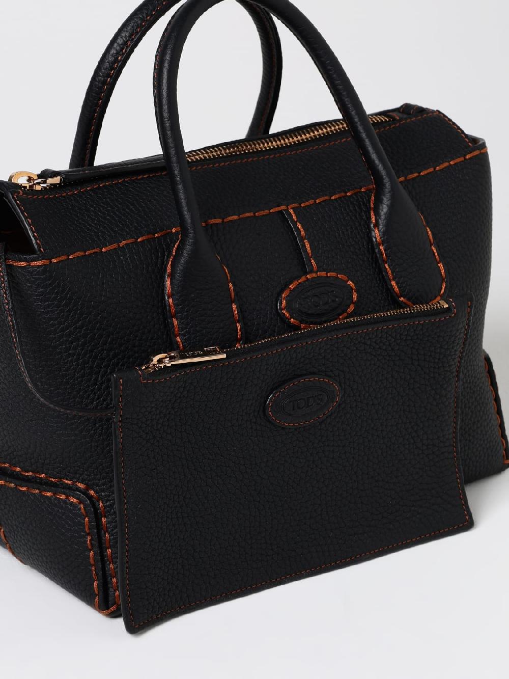 Giglio Borsa Tod's In Pelle A Grana