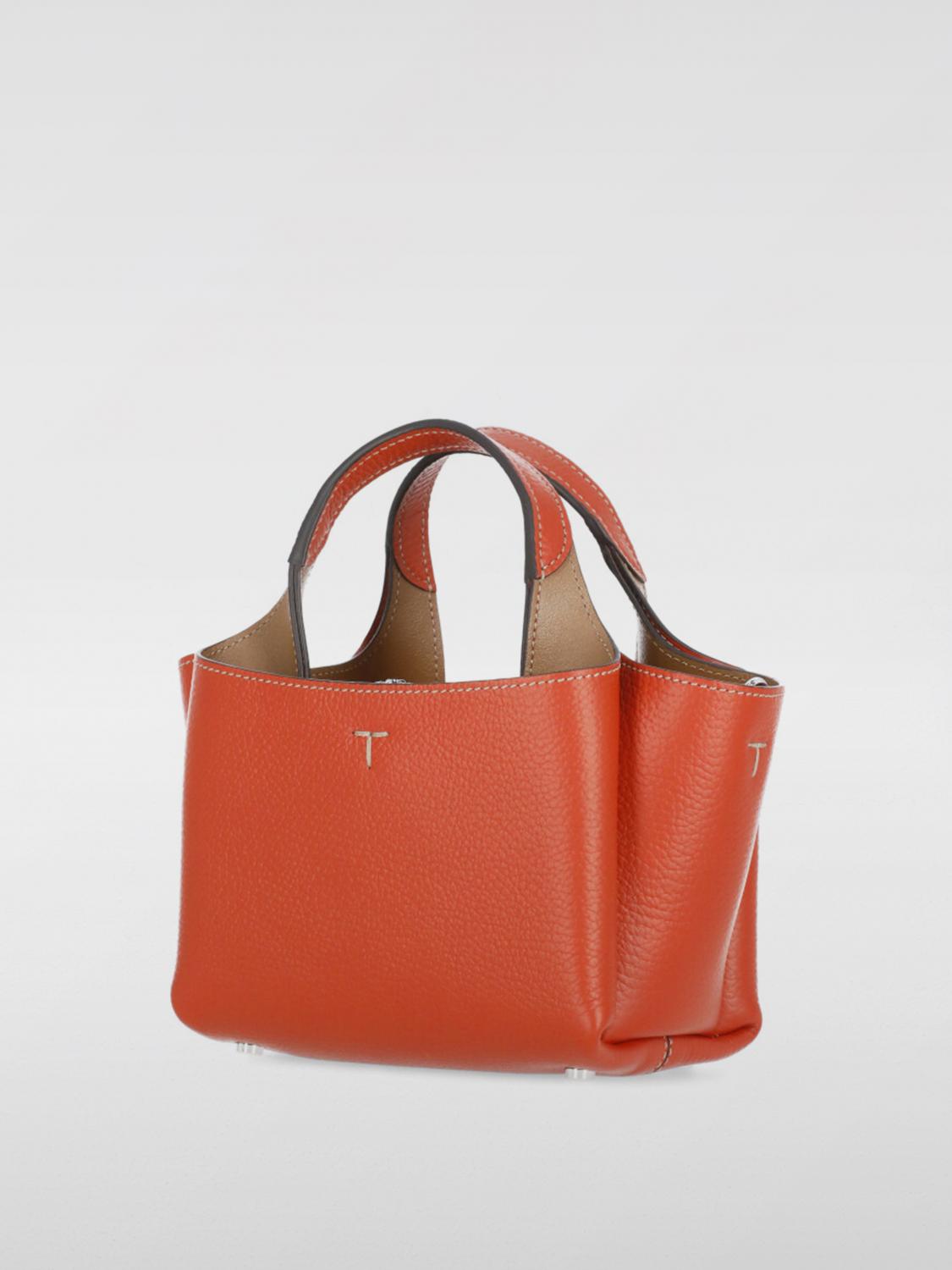 Giglio Borsa Tod's In Pelle A Grana