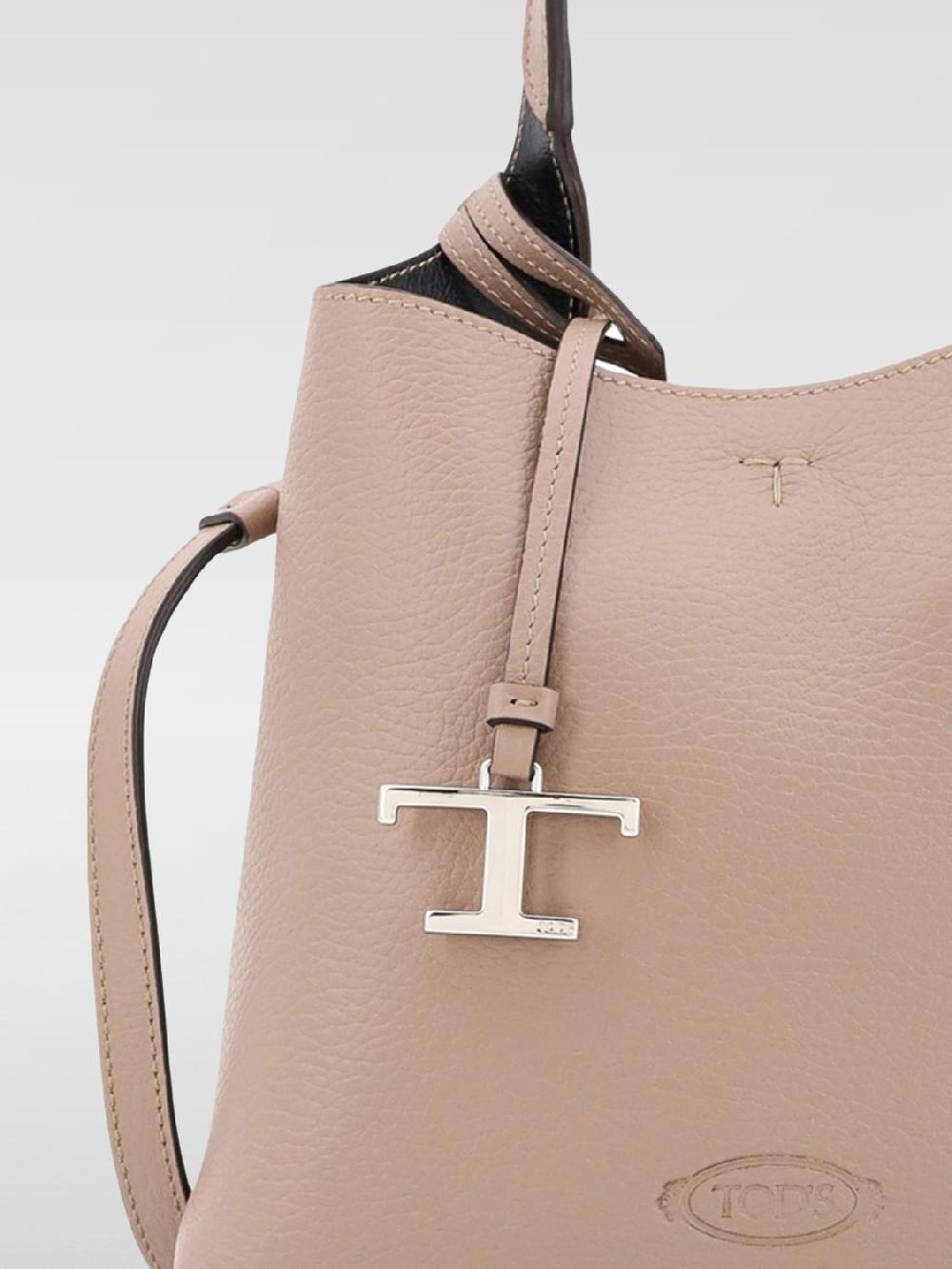 Giglio Borsa Tod's In Pelle A Grana