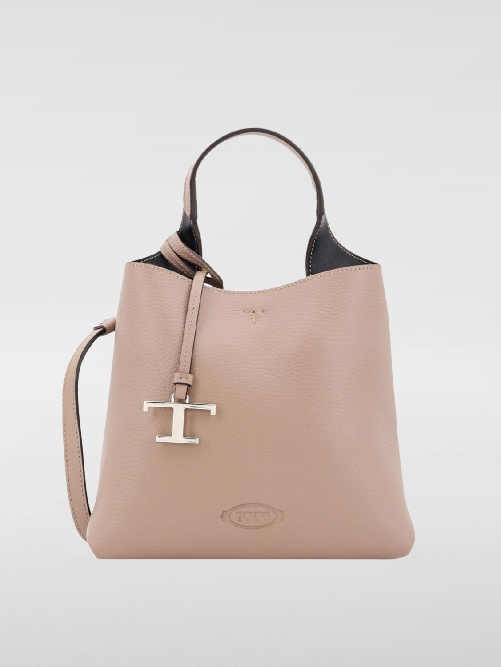 Giglio Borsa Tod's in pelle a grana