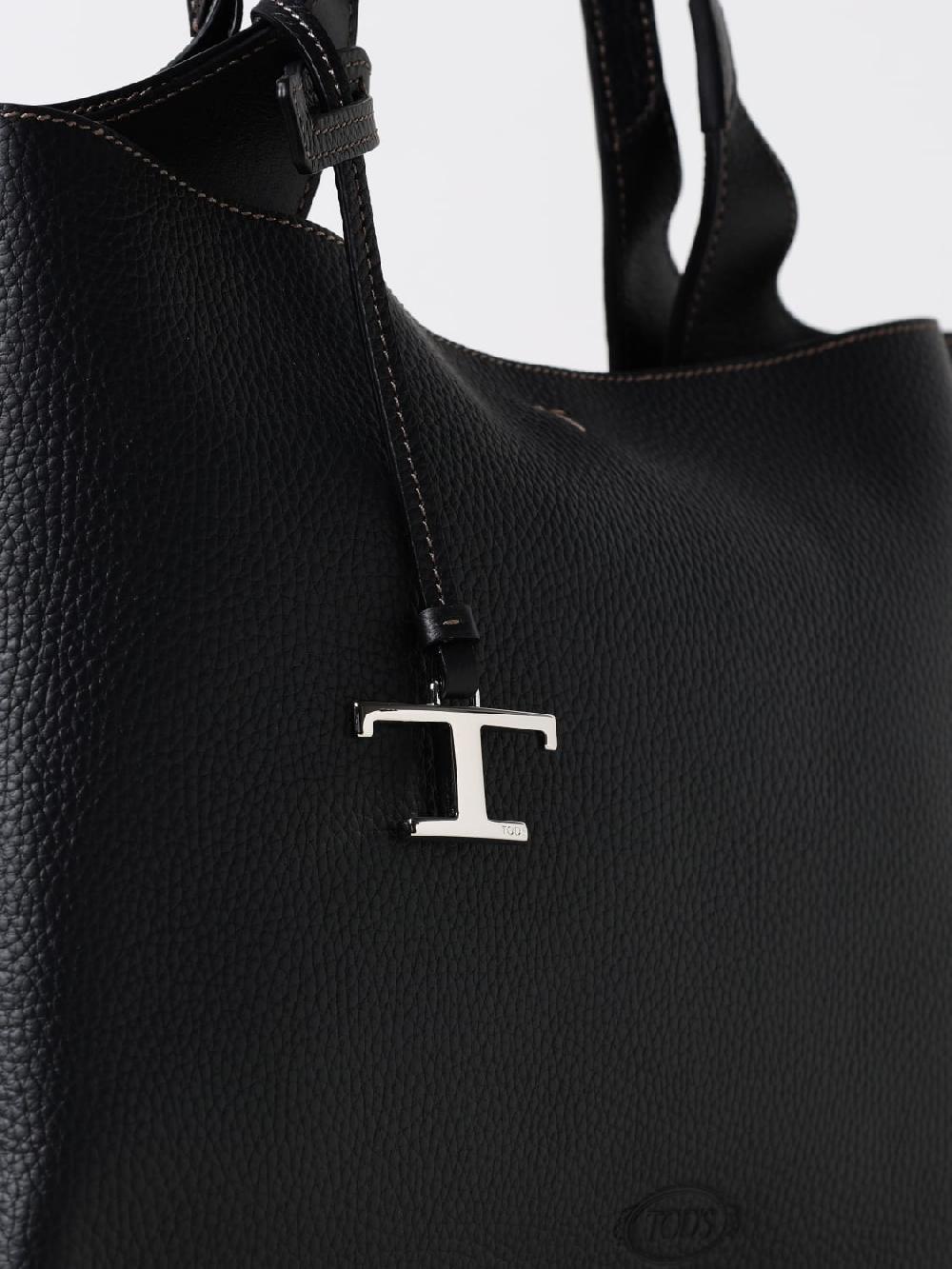 Giglio Borsa Tod's In Pelle A Grana